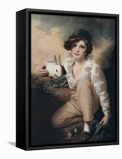 Boy with Rabbit, C1814-Henry Raeburn-Framed Stretched Canvas