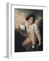 Boy with Rabbit, C1814-Henry Raeburn-Framed Giclee Print