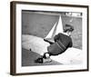 Boy with Sail Boat-null-Framed Giclee Print