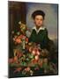 Boy with Still Life, C.1855-Charles Baum-Mounted Giclee Print