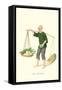 Boy with Vegetables-George Henry Malon-Framed Stretched Canvas