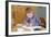 Boy Working on His Schoolwork-William P. Gottlieb-Framed Photographic Print