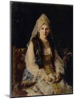 Boyar's Wife, 1880-Konstantin Yegorovich Makovsky-Mounted Giclee Print