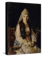 Boyar's Wife, 1880-Konstantin Yegorovich Makovsky-Stretched Canvas
