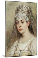 Boyar's Wife, 1880S-Konstantin Yegorovich Makovsky-Mounted Giclee Print