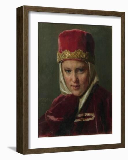 Boyar's Wife, 1901-Nikolai Vasilyevich Nevrev-Framed Giclee Print