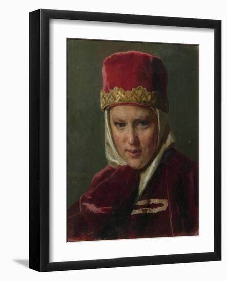 Boyar's Wife, 1901-Nikolai Vasilyevich Nevrev-Framed Giclee Print