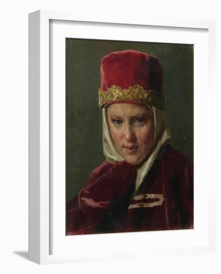 Boyar's Wife, 1901-Nikolai Vasilyevich Nevrev-Framed Giclee Print