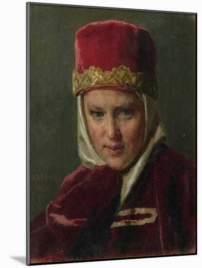 Boyar's Wife, 1901-Nikolai Vasilyevich Nevrev-Mounted Giclee Print