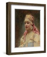 Boyar's Wife-Konstantin Yegorovich Makovsky-Framed Giclee Print