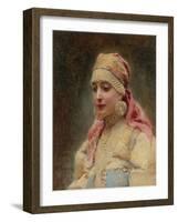 Boyar's Wife-Konstantin Yegorovich Makovsky-Framed Giclee Print