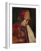 Boyar's Wife-Vasili Ivanovich Surikov-Framed Giclee Print