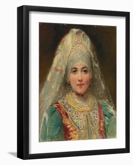 Boyarina-Konstantin Egorovich Makovsky-Framed Giclee Print