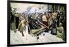 Boyarynya Morozova, 1887-Vasily Surikov-Framed Premium Giclee Print