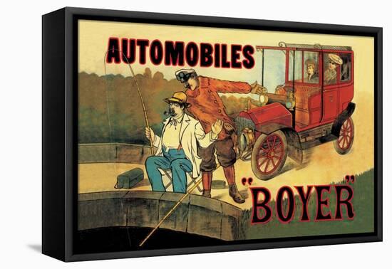 Boyer, Automobiles-null-Framed Stretched Canvas