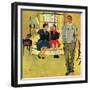 "Boyfriend's Baby Pictures", March 14, 1953-George Hughes-Framed Giclee Print