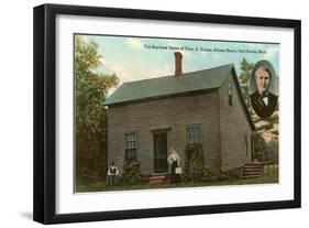 Boyhood Home of Edison, Port Huron, Michigan-null-Framed Art Print