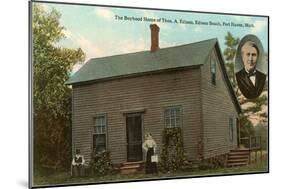 Boyhood Home of Edison, Port Huron, Michigan-null-Mounted Art Print