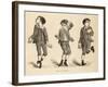 Boys Afflicted with Chorea Known as St. Vitus' Dance or as Danse de Saint-Guy in France-null-Framed Art Print