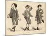 Boys Afflicted with Chorea Known as St. Vitus' Dance or as Danse de Saint-Guy in France-null-Mounted Art Print