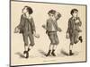 Boys Afflicted with Chorea Known as St. Vitus' Dance or as Danse de Saint-Guy in France-null-Mounted Art Print