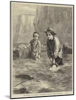 Boys and Boat-George Housman Thomas-Mounted Giclee Print