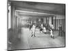 Boys and Girls Playing Netball, Cable Street School, Stepney, London, 1908-null-Mounted Photographic Print