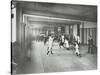 Boys and Girls Playing Netball, Cable Street School, Stepney, London, 1908-null-Stretched Canvas