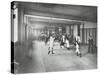 Boys and Girls Playing Netball, Cable Street School, Stepney, London, 1908-null-Stretched Canvas