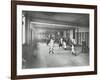 Boys and Girls Playing Netball, Cable Street School, Stepney, London, 1908-null-Framed Photographic Print