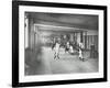 Boys and Girls Playing Netball, Cable Street School, Stepney, London, 1908-null-Framed Photographic Print