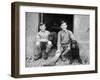 Boys and Spaniels-null-Framed Photographic Print