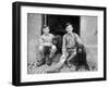 Boys and Spaniels-null-Framed Photographic Print