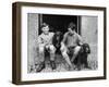 Boys and Spaniels-null-Framed Photographic Print