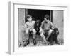 Boys and Spaniels-null-Framed Photographic Print