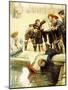 Boys and their Sailboats-Charles Chocarne-Moreau-Mounted Giclee Print