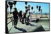 Boys at Skate Park-Steve Ash-Framed Stretched Canvas