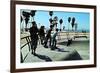 Boys at Skate Park-Steve Ash-Framed Photographic Print