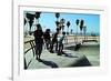 Boys at Skate Park-Steve Ash-Framed Photographic Print