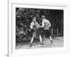 Boys at Start of Fight-null-Framed Photographic Print