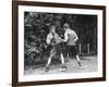 Boys at Start of Fight-null-Framed Photographic Print