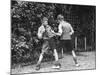 Boys at Start of Fight-null-Mounted Photographic Print