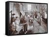 Boys at Work in the Smiths Shop, Feltham Industrial School, London, 1908-null-Framed Stretched Canvas