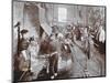 Boys at Work in the Smiths Shop, Feltham Industrial School, London, 1908-null-Mounted Photographic Print