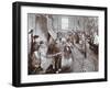 Boys at Work in the Smiths Shop, Feltham Industrial School, London, 1908-null-Framed Photographic Print