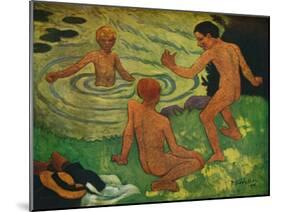 'Boys Bathing', 1906-Paul Serusier-Mounted Giclee Print