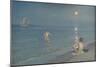 Boys Bathing at Skagen. Summer Evening, 1899-Peder Severin Kroyer-Mounted Giclee Print