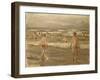 Boys Bathing in the Sea; Badende Knaben Im Meer, 1899-Max Liebermann-Framed Giclee Print