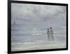 Boys Bathing on Boys Bathing on the Beach at Skagen-Peder Severin Kröyer-Framed Giclee Print