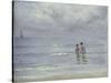 Boys Bathing on the Beach at Skagen, 1899-Peder Severin Kröyer-Stretched Canvas